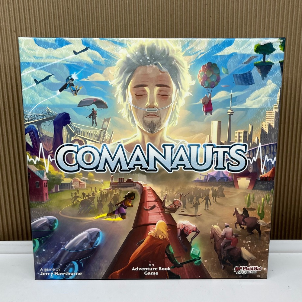 Comanauts Board Game Plaid Hat Games Adventure Book Cooperative Narrative Game
